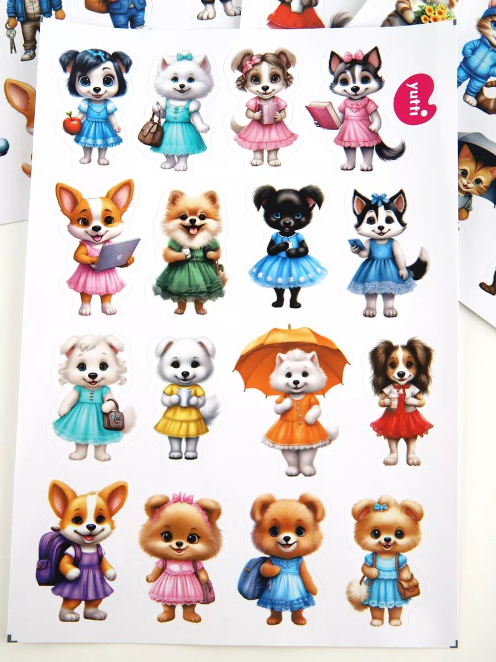 Наклейки детские на телефон мышки