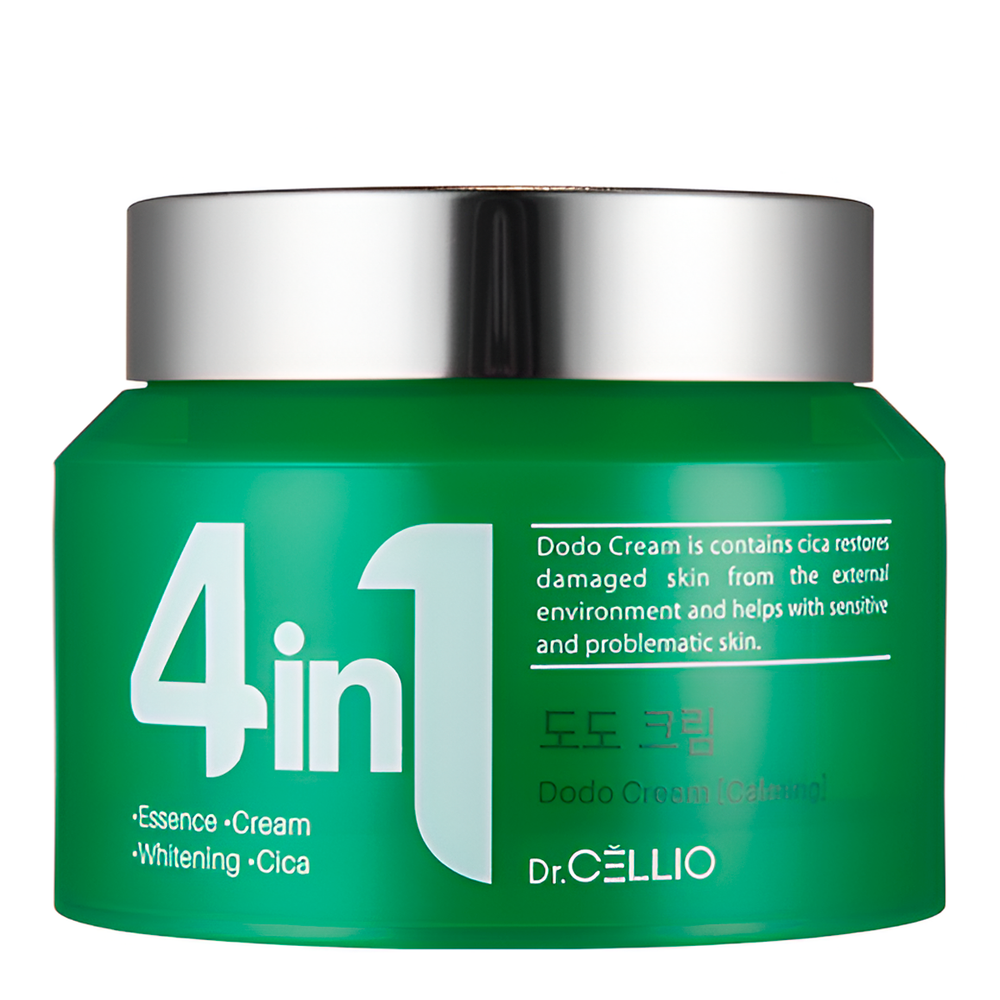 Успокаивающий крем с центеллой Dr. CELLIO G50 4 in 1 Dodo Cream (Cica) (70 мл)
