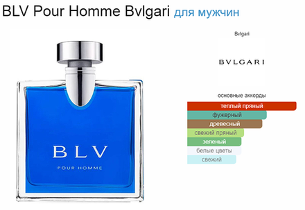 Bvlgari BLV Pour Homme 100ml  (duty free парфюмерия)