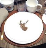 Тарелка Олень L