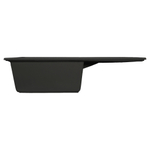 Мойка ML-GMS107 СТАНДАРТ с крылом, черный (308), 770*493*190мм