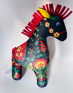 Игрушка-антистресс "Лошадка Хохлома"