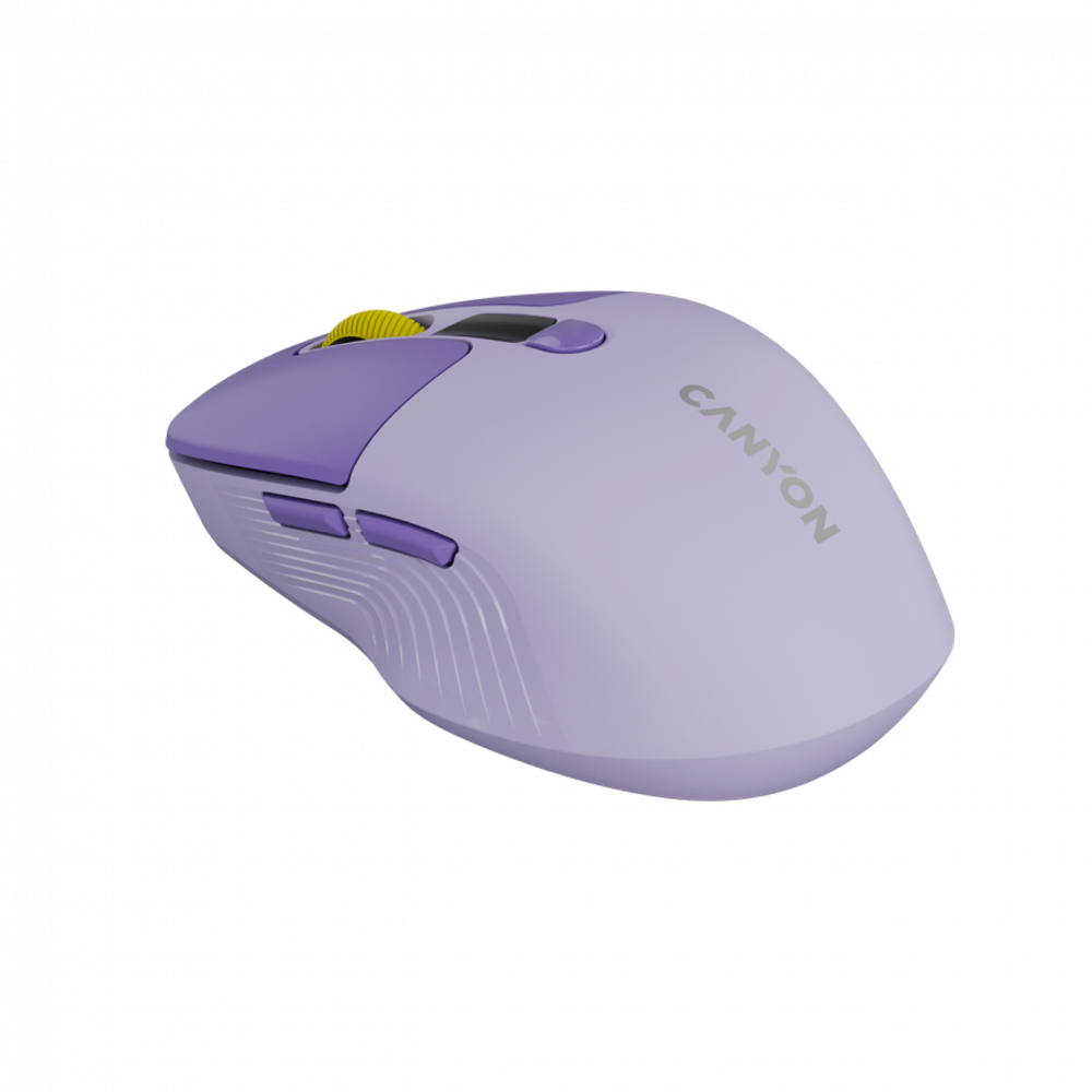 CANYON mouse MW-26 LCD Silent Dual Mode Wireless Violet