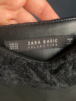 Платье из экокожи Zara, XS