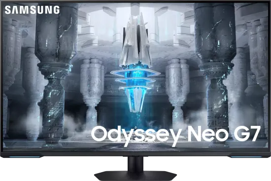 43" Монитор Samsung Odyssey Neo G7 S43CG700NI, 3840x2160, 144 Гц, *VA, белый