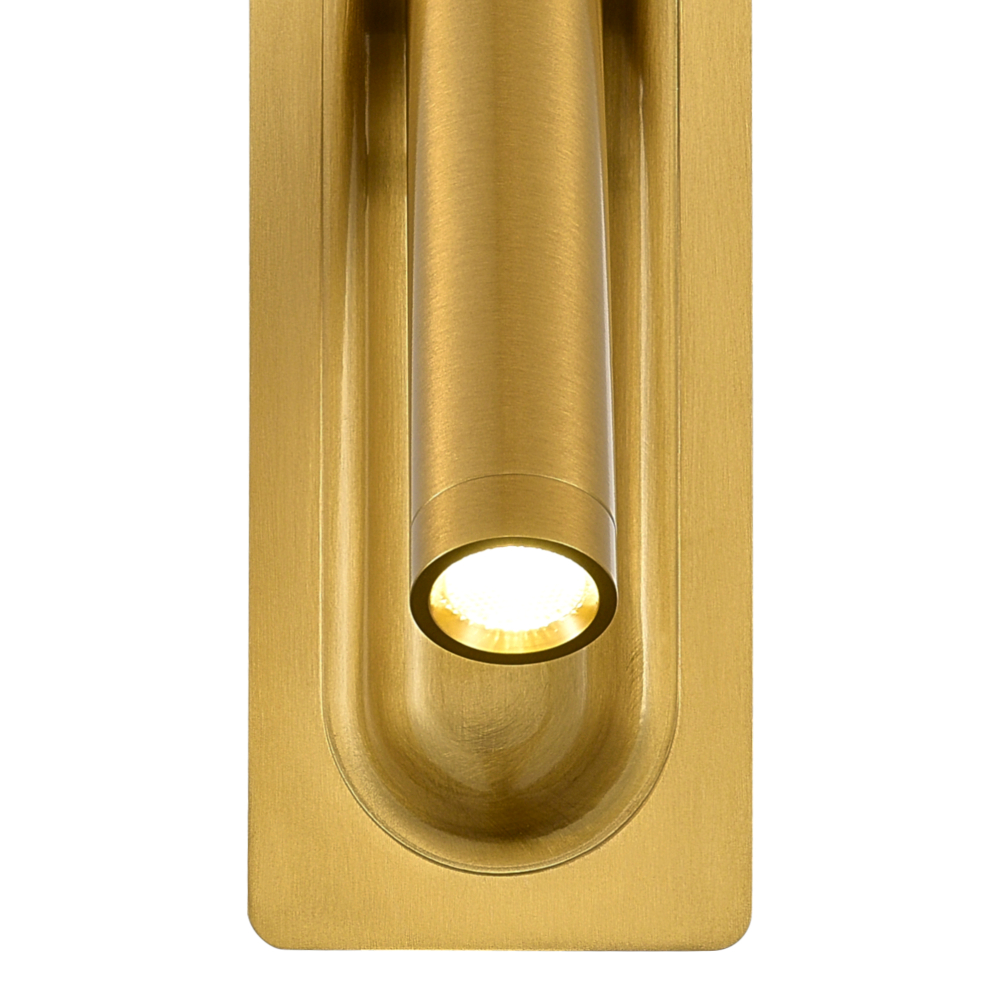 Светильник светодиодный, латунь, PARILLA, LED, 3