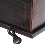 Сувенир с подсветкой «КАМИН - Время огня» 29,8*13*39 см (питание от USB и батареек)