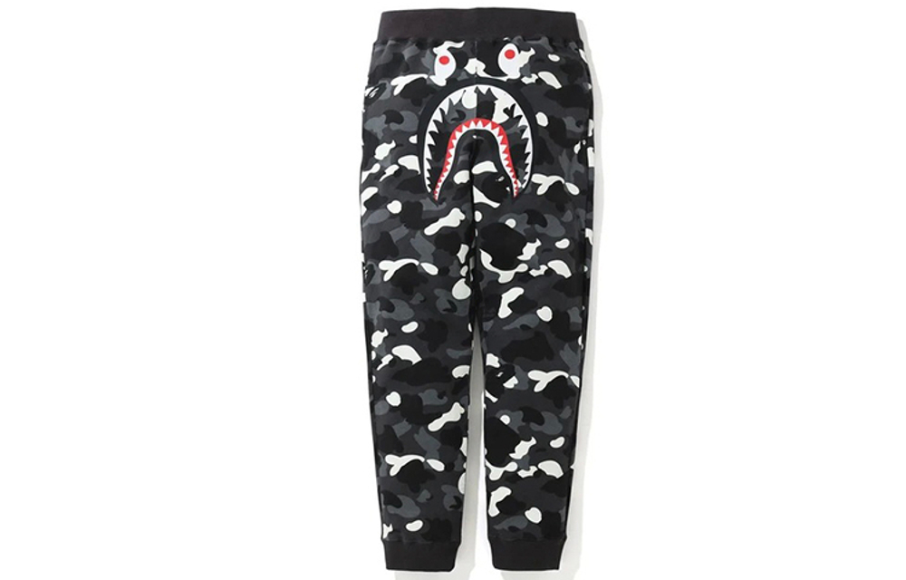 Штаны A BATHING APE City Camo Shark Slim Sweat Pants, 1F70-152-008