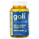 Goli Nutrition, Recharge Energy+, жевательные таблетки, 60 жевательных таблеток