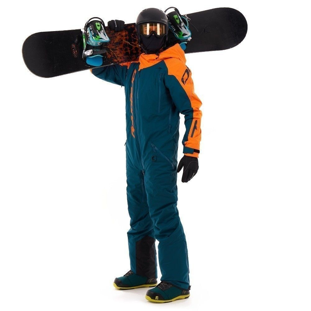 Комбинезон Dragonfly Gravity Premium MAN Dark Ocean-Orange 2023
