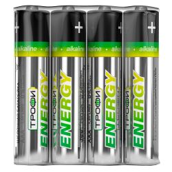 Батарейки Трофи LR03-4S ENERGY Alkaline | Трофи