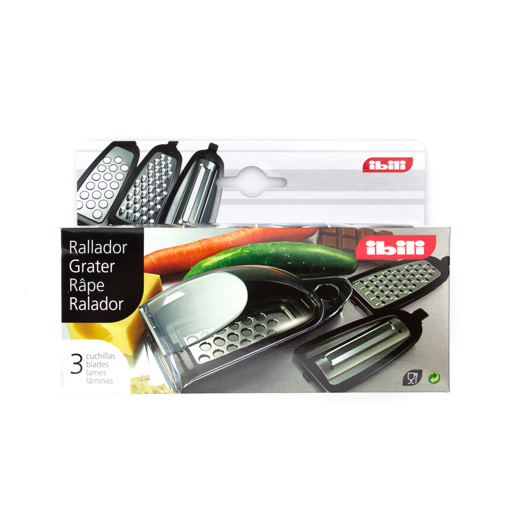 Терка с 3 насадками 15см Ibili Easycook 772500