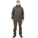 Осенний костюм для рыбалки «Свелл» (полофлис, хаки) КВЕСТ (подкладка флис)