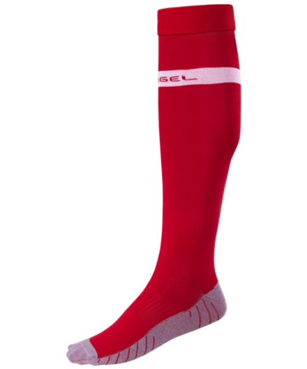 Гетры футбольные JA-003, красный/белый