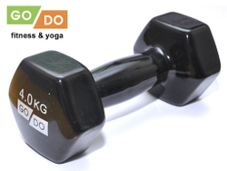Гантель в виниловой оболочке GO DO
