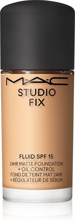 MAC Cosmetics Mini Studio Fix Fluid SPF 15 24HR Matte Foundation + Oil Control - Матирующая тональная основа SPF 15, 15 ml