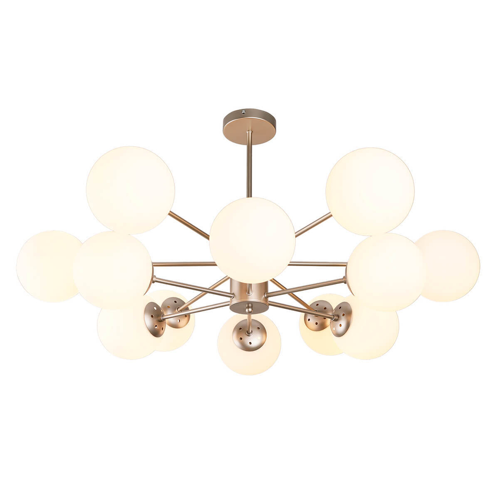 Люстра на штанге Escada ETHEREAL 2110/12P Nickel