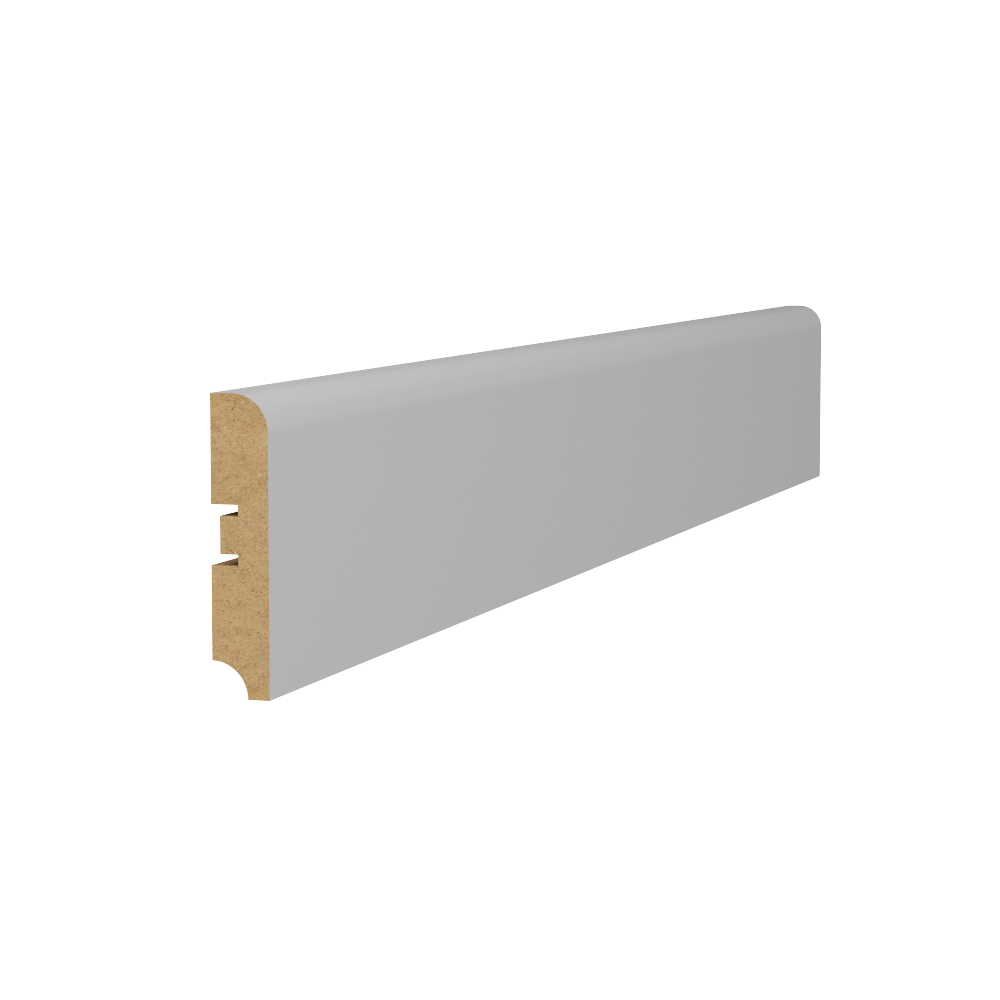 Плинтус МДФ гладкий Эмаль 16х80x2050 (1 шт)
