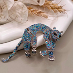 Брошь "Леопард"