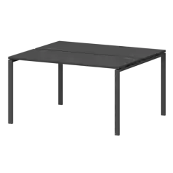 Бенч двойной на металлокаркасе СМС2-П-10К.120.Пр25  1000x1236x750 Смарт