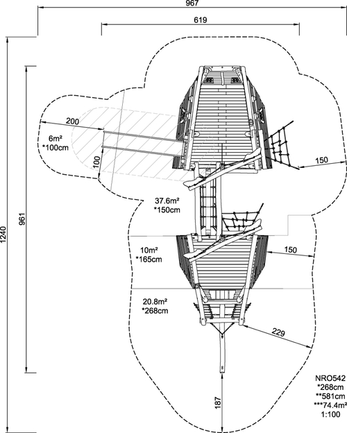 Корабль исследователя, средний