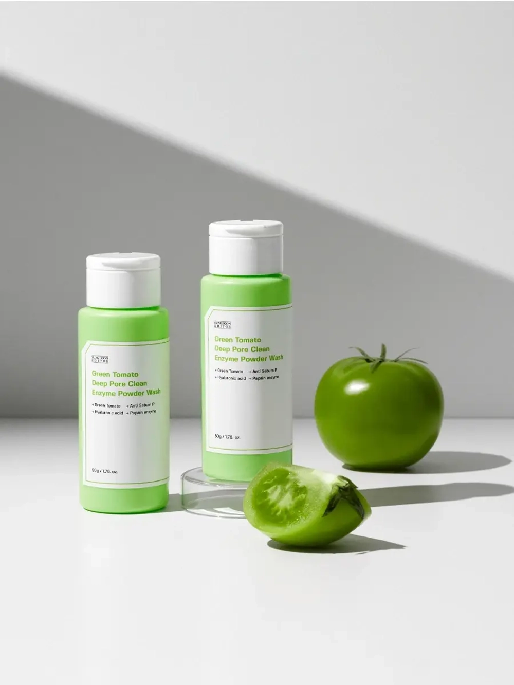 Sungboon Editor Энзимная пудра для глубокого очищения пор Green Tomato Deep Pore Clean Enzyme Powder Wash 50 гр