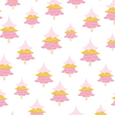 новогодние ели рождество пастель