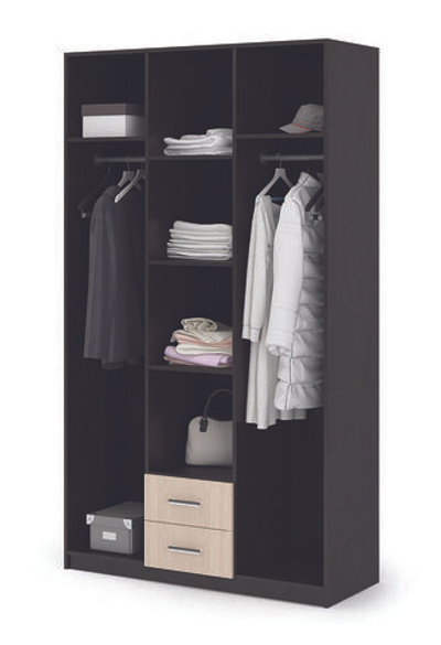 Шкаф 3х створчатый ГАРМОНИЯ ШК 601 М