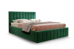 Вена (МебельГрад) Кровать двухместная 1400мм/1600мм/1800мм с основанием, подъемным механизмом и ящиком