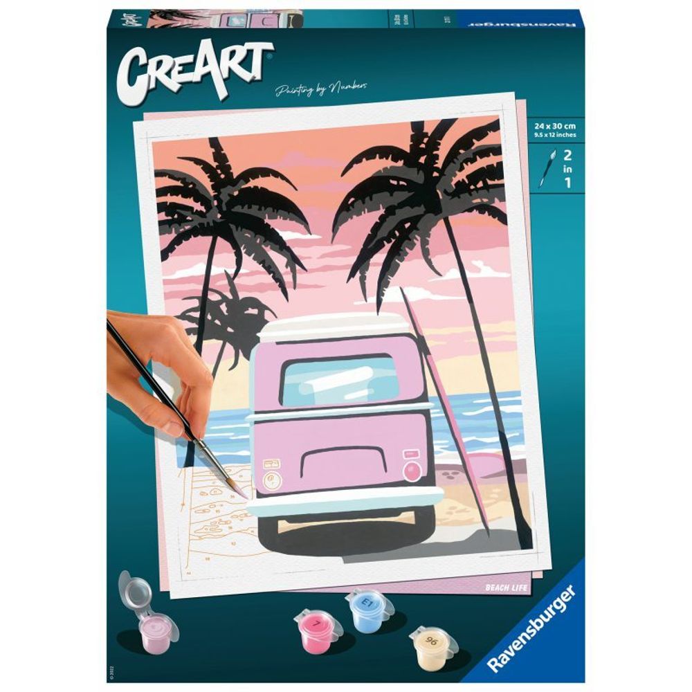 Ravensburger - Книжка-раскраска CreArt Camper 201310