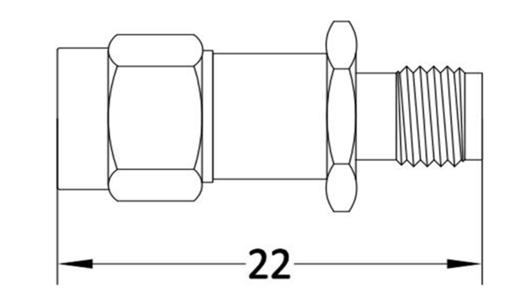 TDCСSMAMSMAF-18, Криогенный DC Block, 18 ГГц