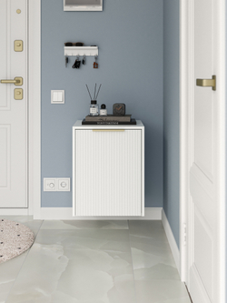 Тумба DIWO Краснодар 45x56x43 см, белая, ручка золото