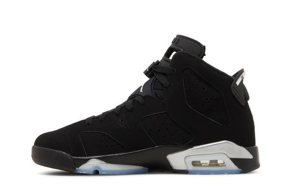 Кроссовки Jordan Air Jordan 6 Metallic Silver (Женская размерная сетка)