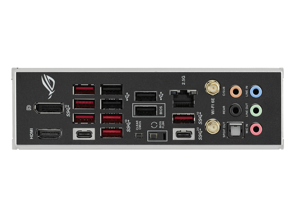 Материнская плата ASUS ROG STRIX B650E-E GAMING WIFI AM5 4xDDR5 4xSATA3 Raid 4xM.2 HDMI DP ATX