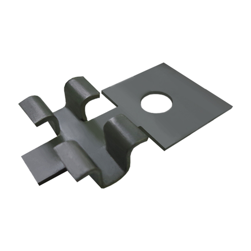 Клипса монтажная для планкена ДПК нержавеющая