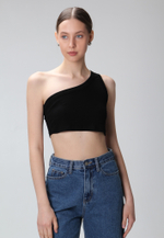 Майка мини с асимметрией