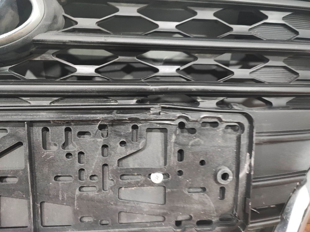 Решетка радиатора Hyundai Solaris 2 (HCR) 17-20 Б/У Оригинал 86351H5000