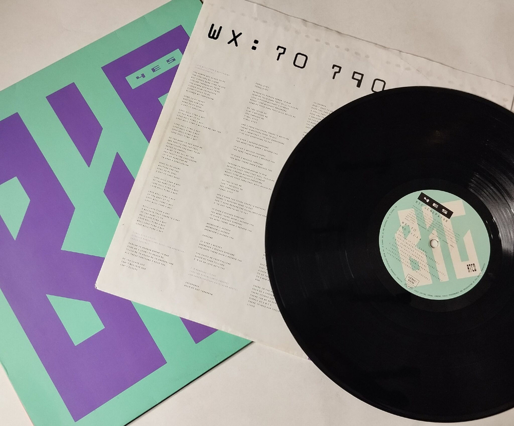 Винтажная виниловая пластинка LP Yes Big Generator (Holland 1987)