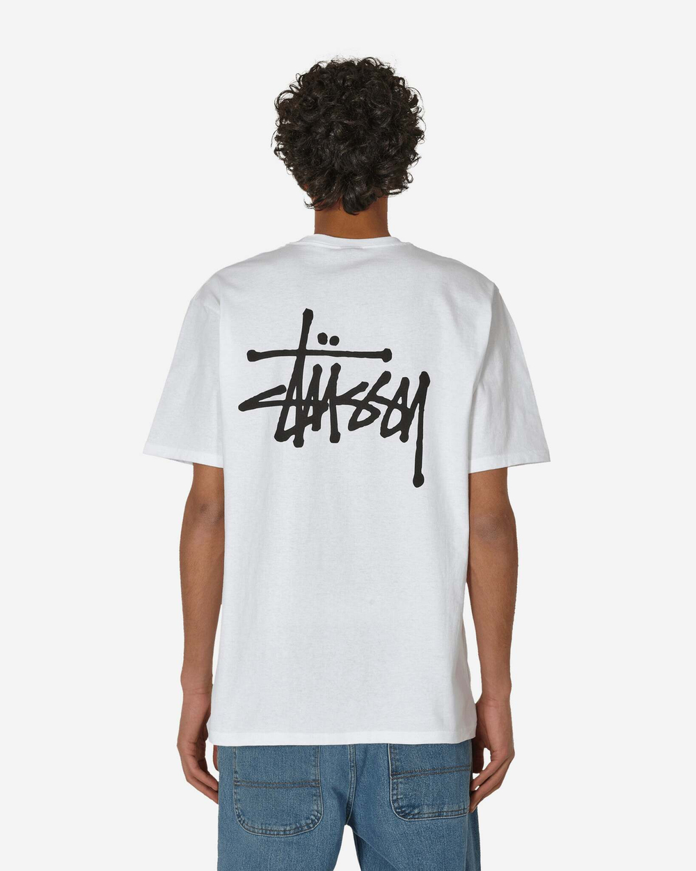 Stüssy Базовая Футболка Белая