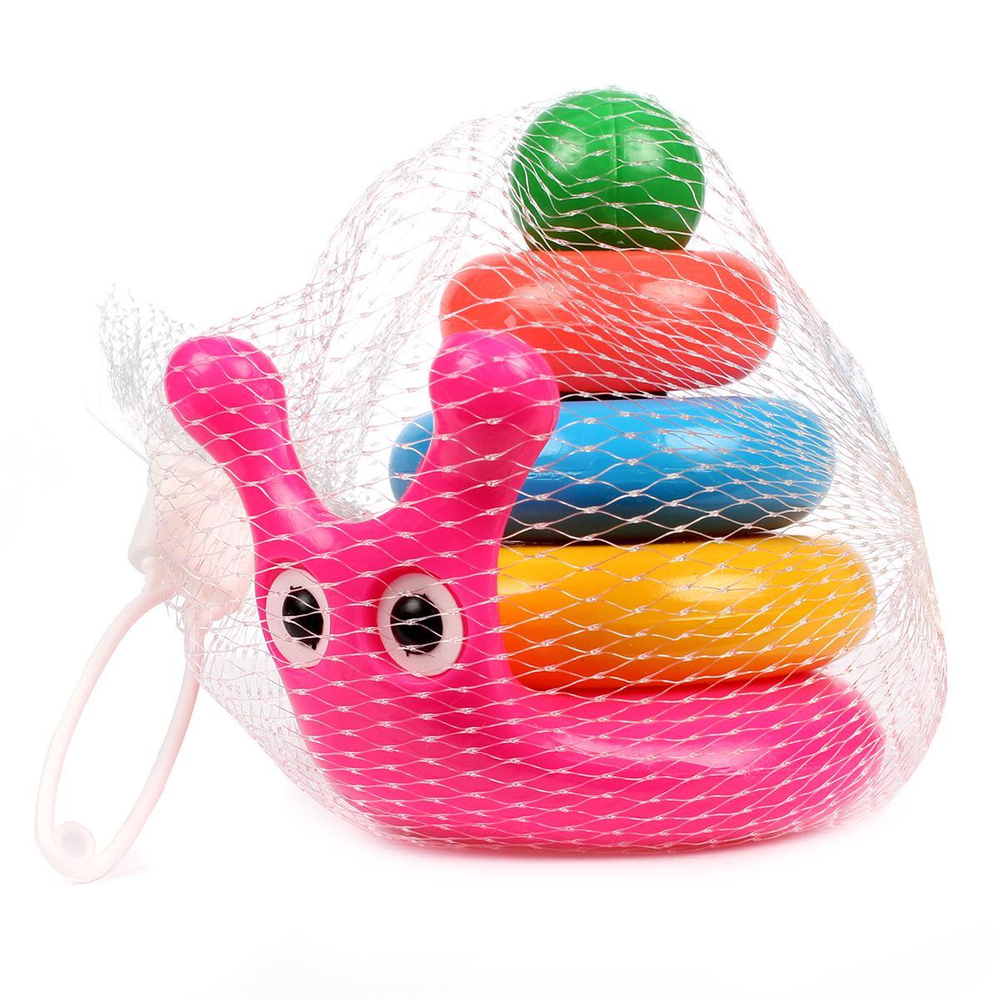 Пирамидка "Улитка" 3 кольца (Пластмастер)