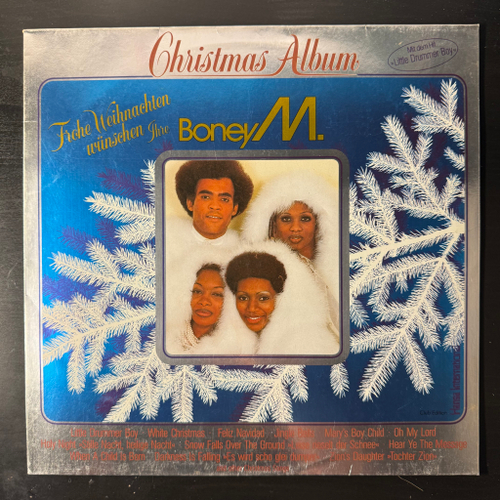 Boney M. ‎– Christmas Album (Германия 1981г.) Club