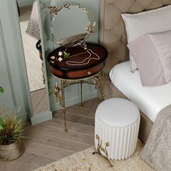 Зеркало Терра настольное Найт Амбер