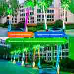 Банджи-батут «Candy Bear», 1-местный, 2×2×4 м