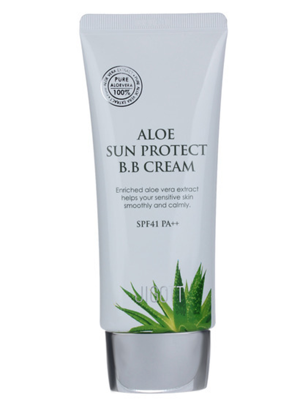 JIGOTT Крем для лица солнцезащитный с экстрактом алоэ/Aloe Sun Protect BB Cream SPF41 PA++, 50мл