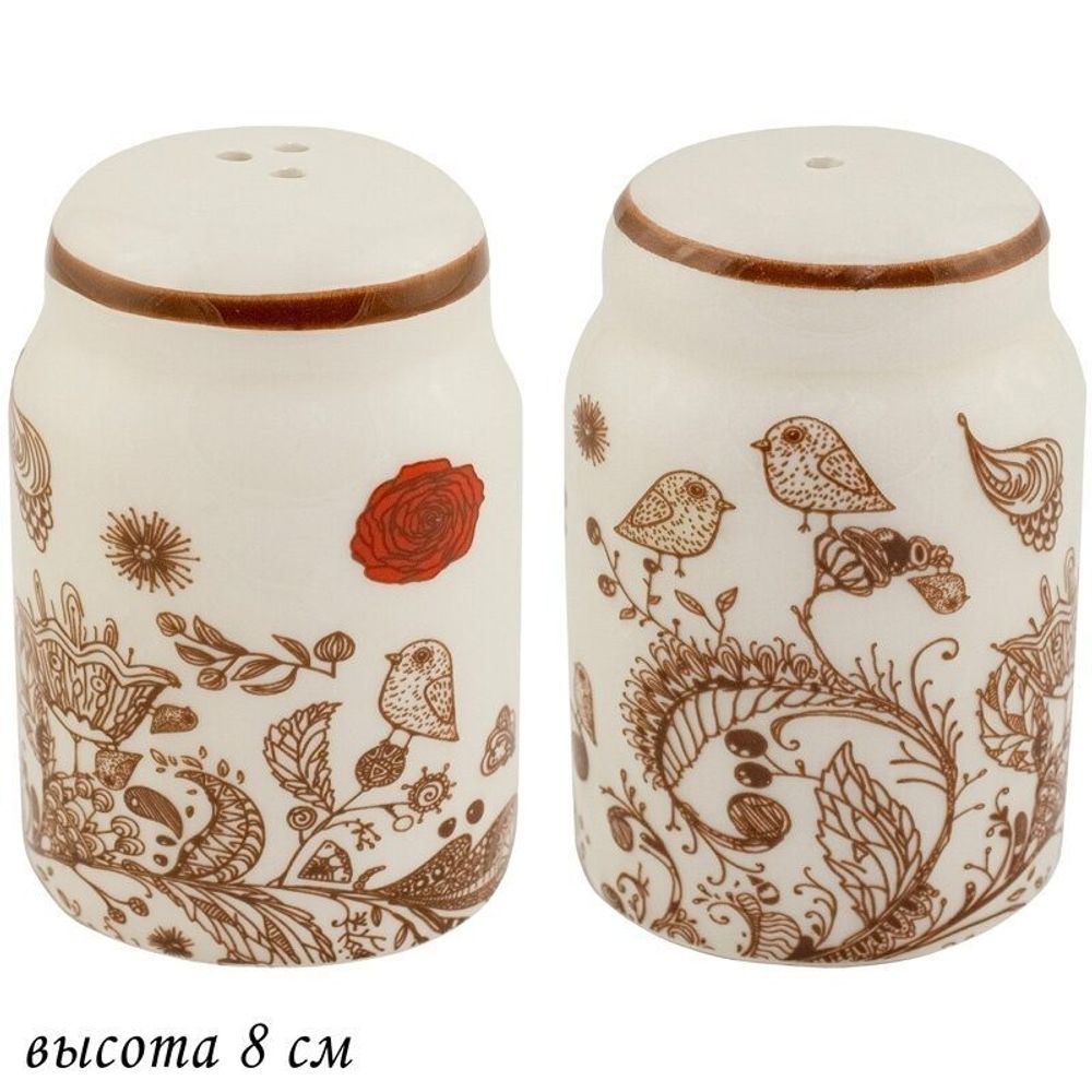 Lenardi 110398 Набор солонок ПТИЧИЙ ДВОРИК в под.уп.(х36)