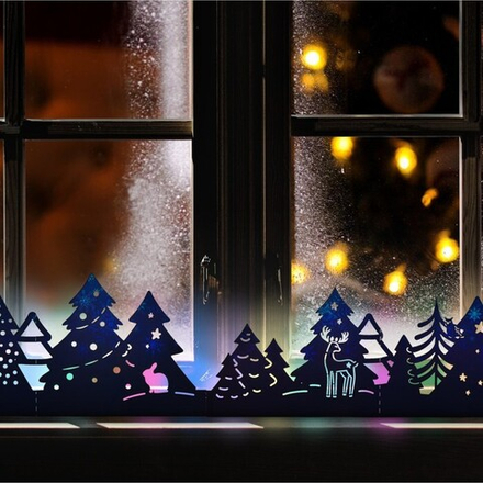 Украшение с гирляндой «Лес»