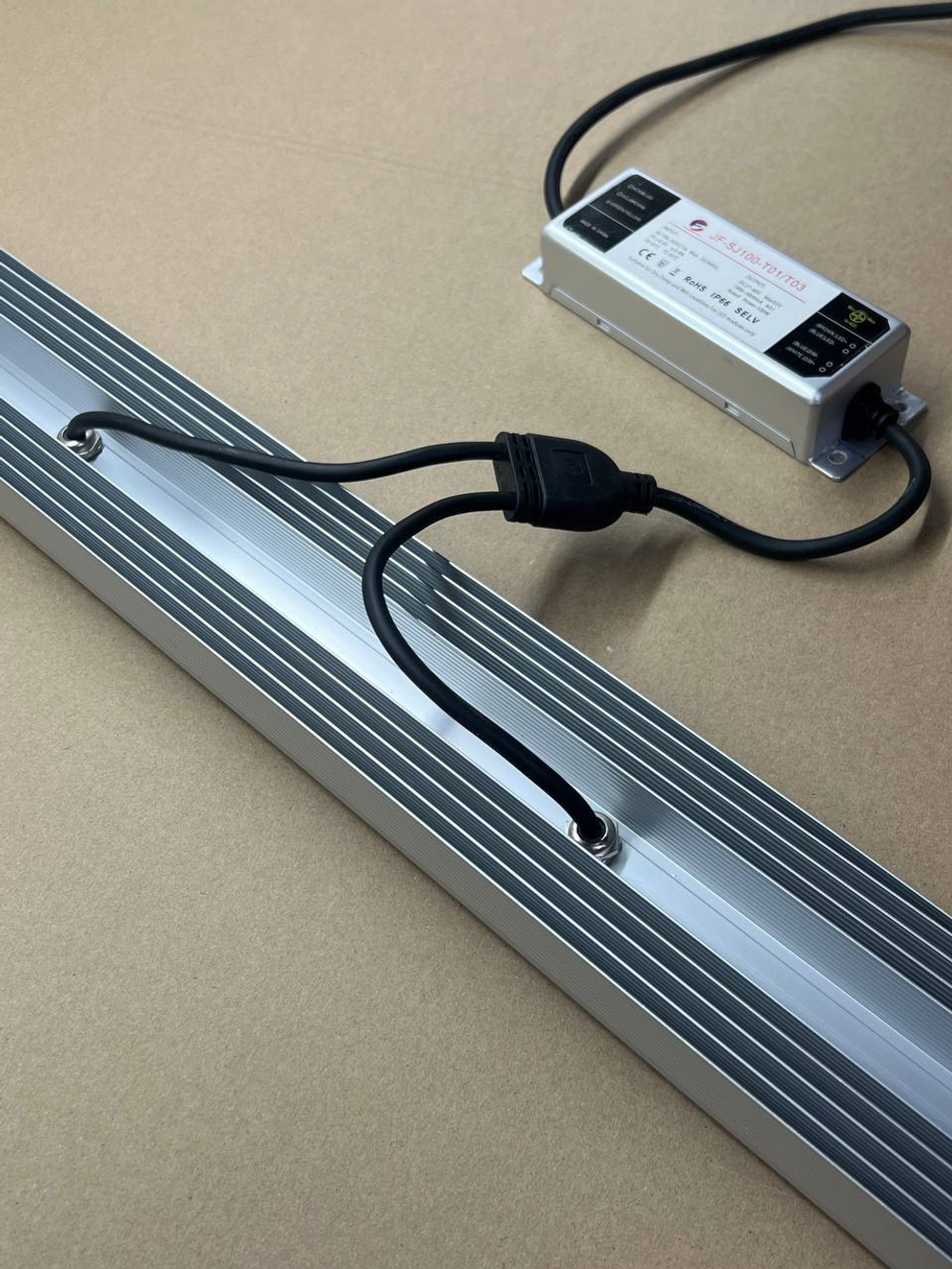 Светодиодный модуль с блоком питания 220в 100Вт 4000К / 5500К IP66, LED