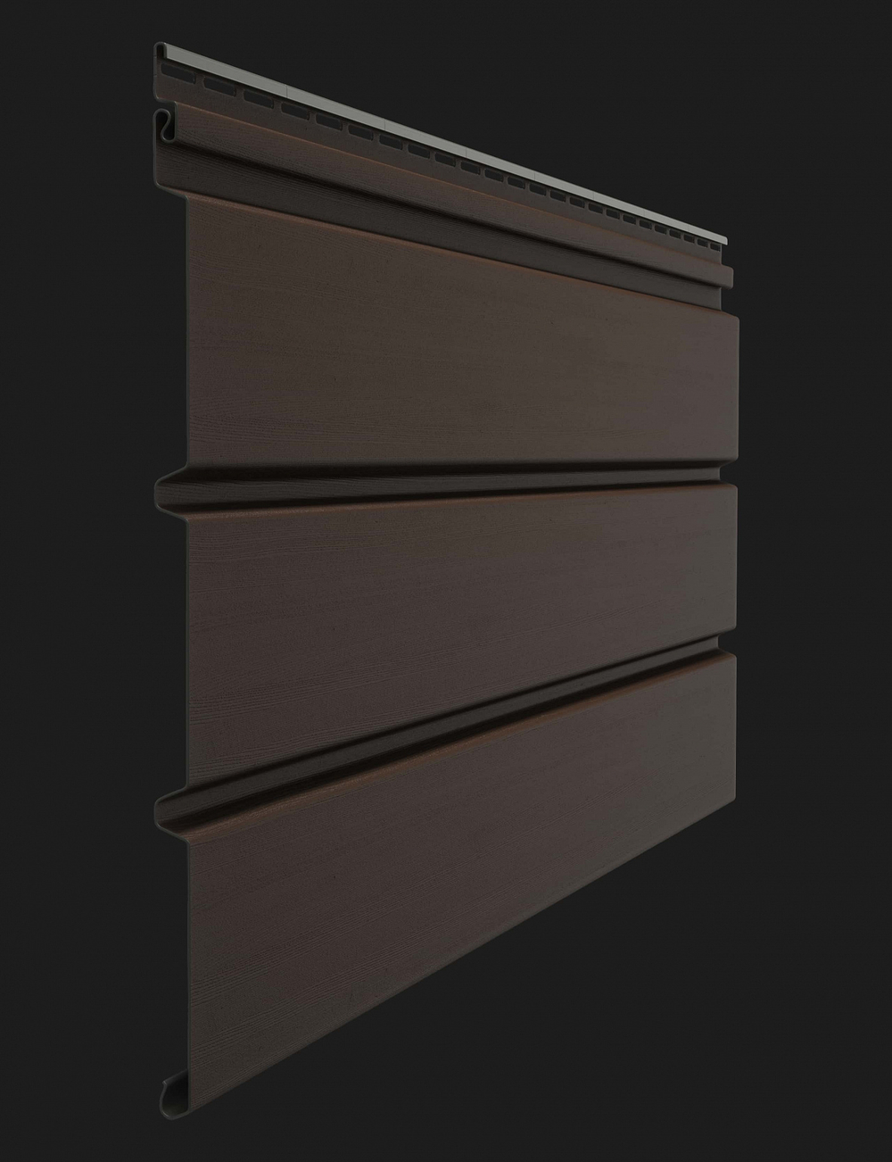 Döcke PREMIUM Софит сплошной (Шоколад)