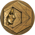France, Fifth Republic, Commissariat Général du Plan, Gilt Bronze Medal, 1996