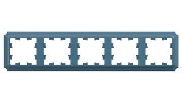 ATLASDESIGN ANTIQUE 5-постовая РАМКА, универсальная, ИЗУМРУД